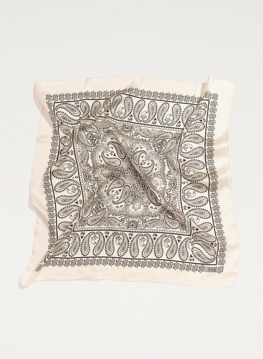 Bandana Jedwabna Ecru