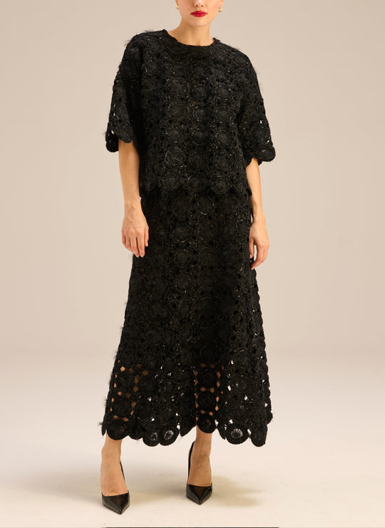 Boxy black top - Sonny