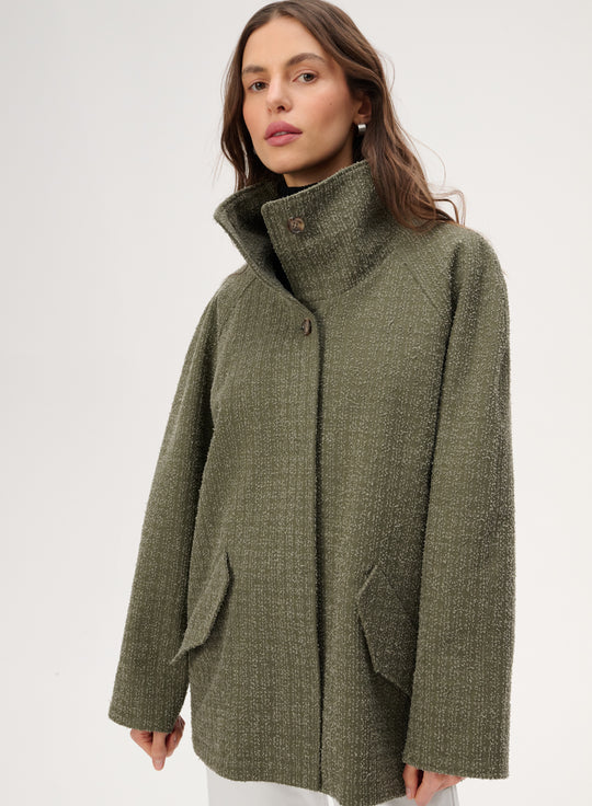Cotton parka with a straight cut - Denis