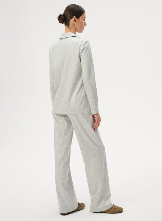 Grey high-waisted trousers - Ome