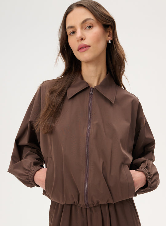Nylon jacket with cuffs - Stanley