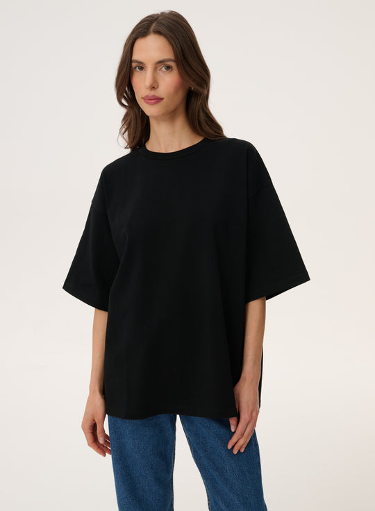 Black oversized t-shirt - Weston