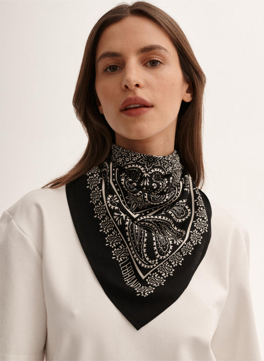 Black Bandana Set