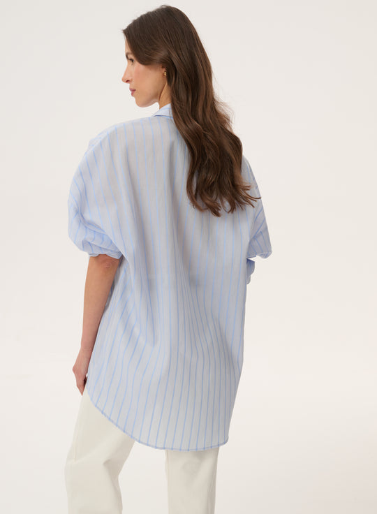 Blue pinstripe shirt - Bilbao