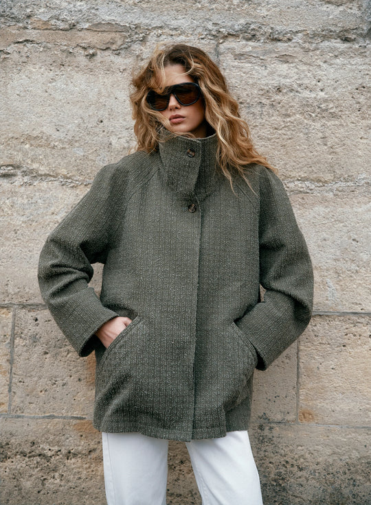 Cotton parka with a straight cut - Denis