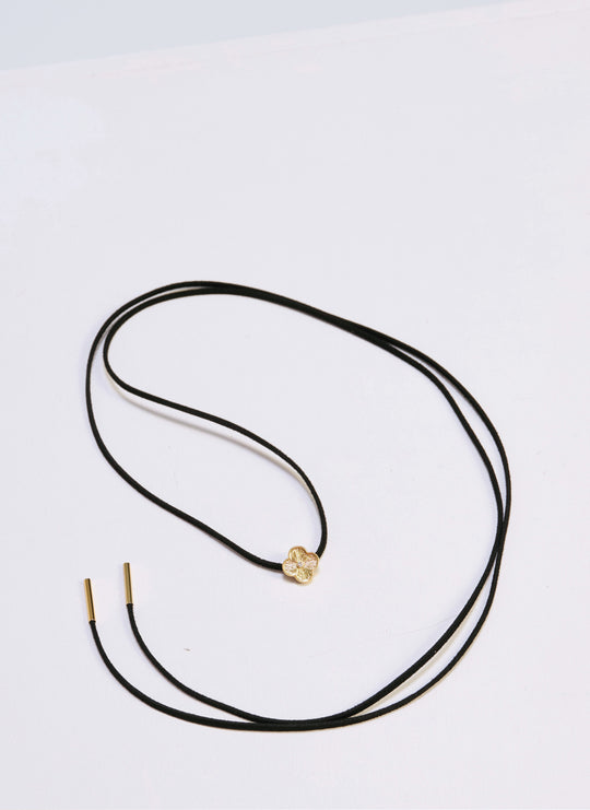 24k Gold Plated Flower Choker - Lylah
