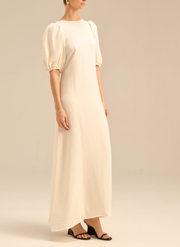 Sukienka Margot maxi ecru