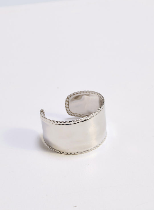Stainless steel bracelet in silver color - Stone